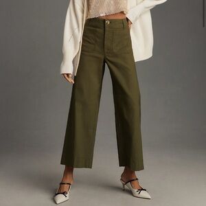 Olive Green Colette Pants